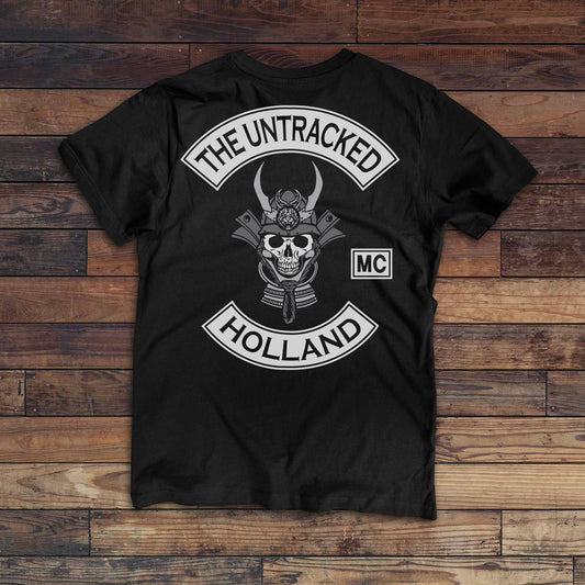 THE UNTRACKED - Shirt Zwart